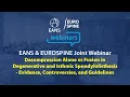 EANS Webinar Decompression vs Fusion in Spondylolisthesis