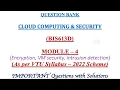 Cloud Computing and Security - BIS613D
