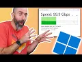Windows file transfers are FAST