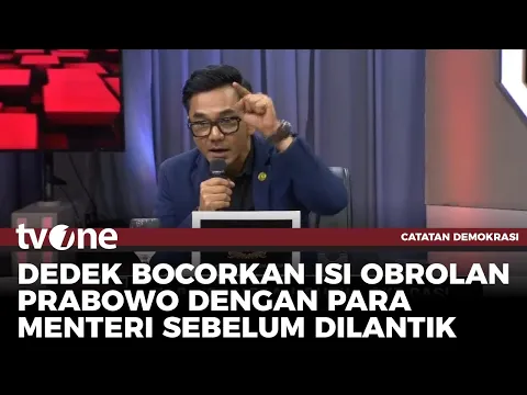 Ini Pesan Prabowo ke Para Menteri Sebelum Dilantik