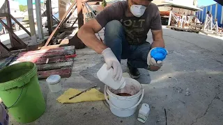 Подготовка яхты к спуску на воду