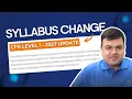 Changes for CFA Level 1 - 2027 Aswini Bajaj