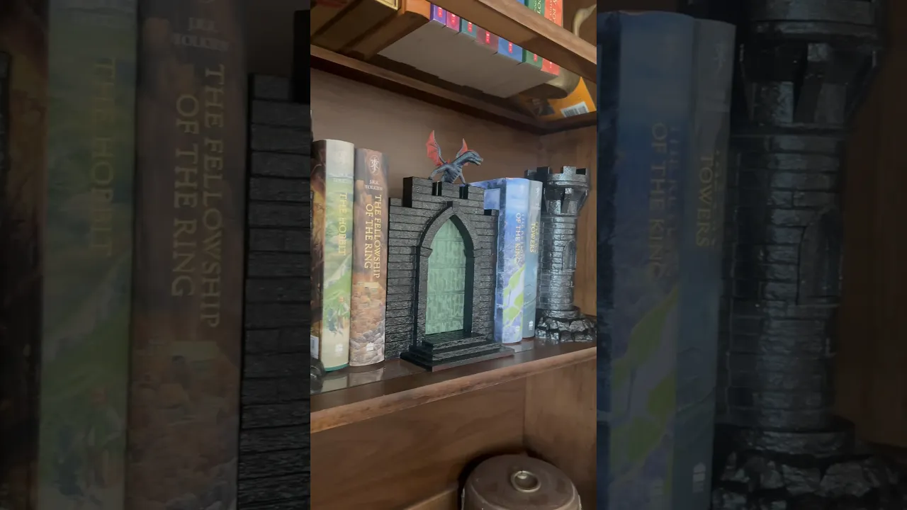 Dragon Castle Bookend: Multi-Functional Six Piece Model video thumbnail