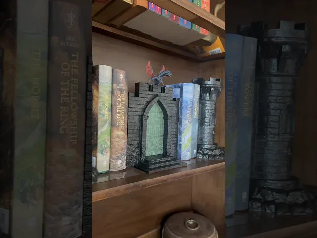 Dragon Castle Bookend: Multi-Functional Six Piece Model video thumbnail