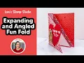 Make This Fun Fold Valentine s Day Card Expanding and Angled Fun Fold Design
