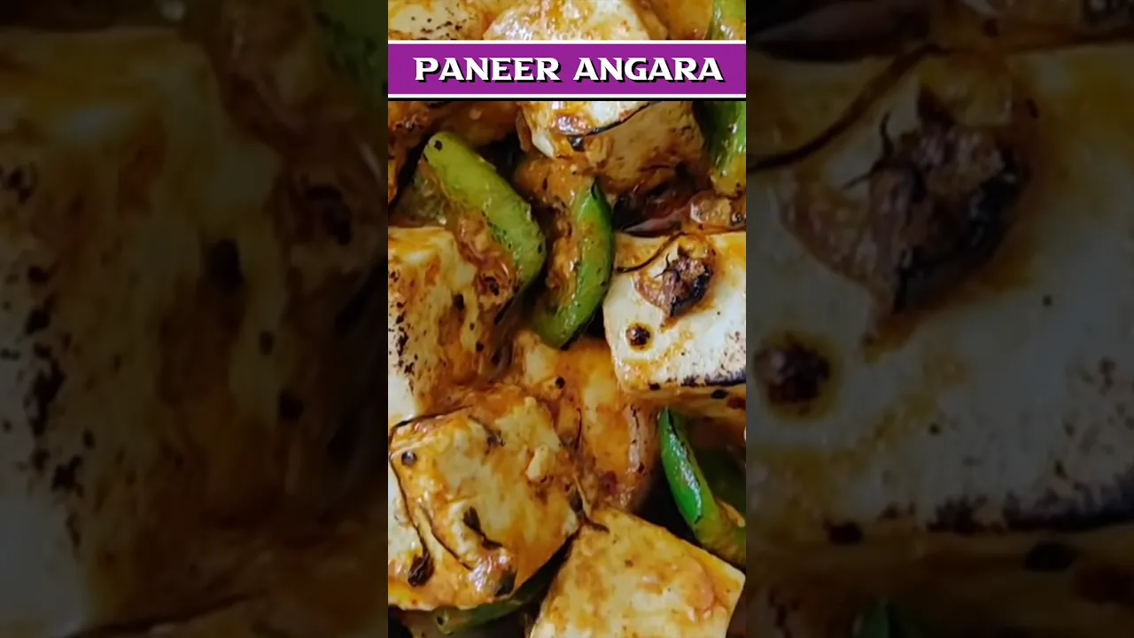 31st December & New Year Special Veg Starter  Paneer Angara Recipe #shorts #paneerangara #31stparty