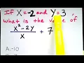 Part 1 Simplifying If X - 2 Y 3 What is the value of the Expression G E D MATH Test