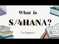 What Is SAP For Beginners