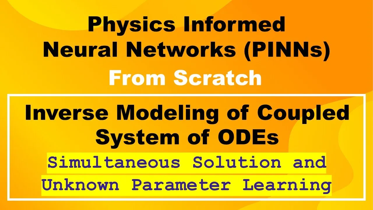 Inverse PINNs for Coupled ODEs: Estimate Multi Solution and Multi Unknown Parameters Simultaneously