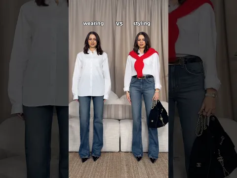 Wearing or styling? ❤️ | Which outfit would you wear? | #fashion #styling