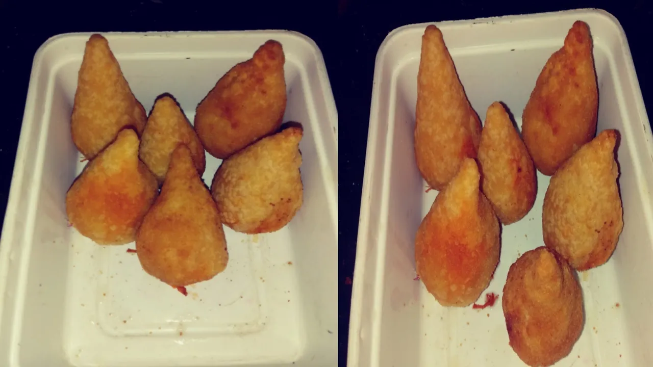 RECEITA COXINHA DE FRANGO COM SALSICHA