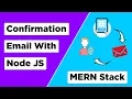Email Account Verification In Node JS React JS MERN Stack Project