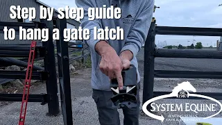 How to Install a 2-Way Lockable Gate Latch Step-by-Step Tutorial