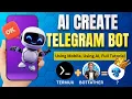 I Created Telegram Bot in Just 8 Minutes Using AI Hindi