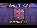 How to get Astral Ore in the Terraria Calamity mod Astral Ore Calamity mod Astral Ore