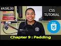 Chapter 9 CSS Tutorial - Padding