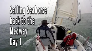 S2E08 We leave Lymington and start the journey back to the Medway