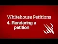 Rendering a petition loadHTMLString Whitehouse Petitions part 4
