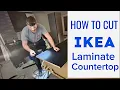 Cutting Ikea Countertop