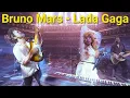 Download Lagu Die with a smile - Bruno Mars, Lady Gaga live in Las Vegas