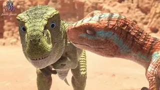 ديناصور شرير يخطف ابن ملك الغابة لانه ضعيف فيبدأ الملك بالبحث عن ابنه 