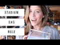 Stadium Bag Rule