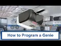 How To Program A Genie Remote