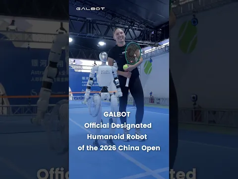 Tennis Pro vs. a Humanoid Robot 🎾🤖 | China Open