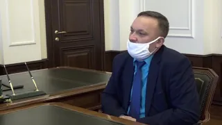 Сегодня состоялась встреча Губернатора Александра Буркова и главы Омского муниципального района