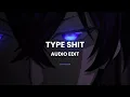 type sh*t - future, metro boomin, travis scott, playboi carti | audio edit