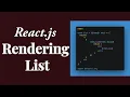 Rendering List in React js