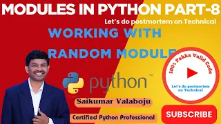 104 Python Random Module Tutorial Generate Random Numbers Shuffle and More