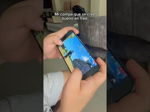 Mi compa que se cree bueno en free😂