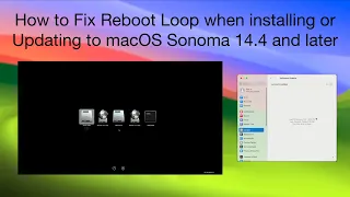 Download How to Fix Reboot Loop when installing or Updating to macOS Sonoma 14.4 and later | Hackintosh MP3