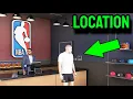 Where to find NBA STORE in NBA 2k25 Location