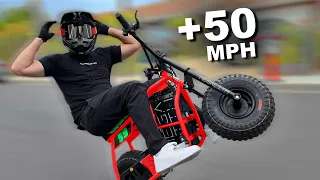 I Built the CHEAPEST Electric Mini Bike