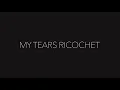 Taylor Swift - my tears ricochet (Karaoke Piano)