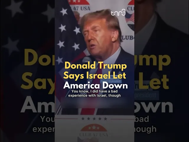 ⁣Trump disclosed that Netanyahu let him down, suggesting that US is driving all operations forward.