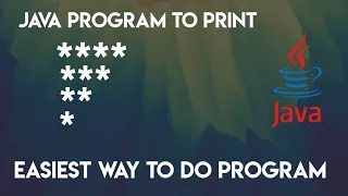 java program to print inverted half pyramid Star pattern program in java