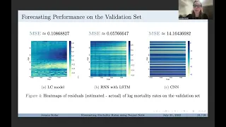 Forecasting Mortality Rates Using Neural Networks