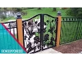 MUST WATCH 30 Modern Metal Iron Fence Gates Ideas