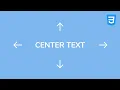 Horizontally and Vertically Center Text with CSS