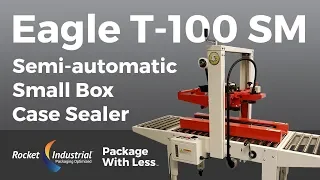 3M-Matic™ Adjustable Case Sealer 8000af with no operator required. 