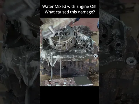 Water in the Engine Oil?! 😱 Yamaha TZR125 Restoration Begins #automobile