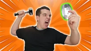 JE TESTE UN VERRE INCASSABLE !