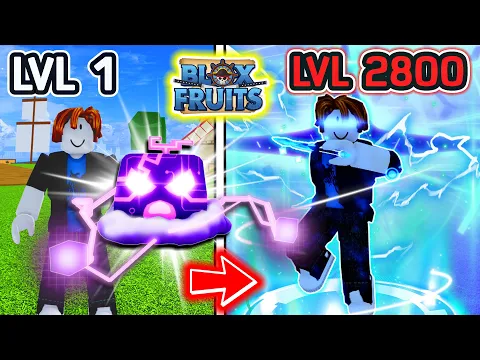 Video Thumbnail: Blox Fruits เวล 1 ถึง 2800 คลิปเดียวจบ!! | ผลControl Rework ปรับใหม่ ตัน !!