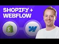 How to integrate Webflow with Shopify