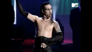 marilyn manson the beautiful people mtv mva 1997 remastered 1080p 
