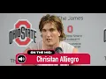 Christian Alliegro s the chip on Ohio State s shoulder ahead of 2026