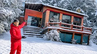 ESSA É A NOSSA CASA EM BARILOCHE COM MEUS AMIGOS